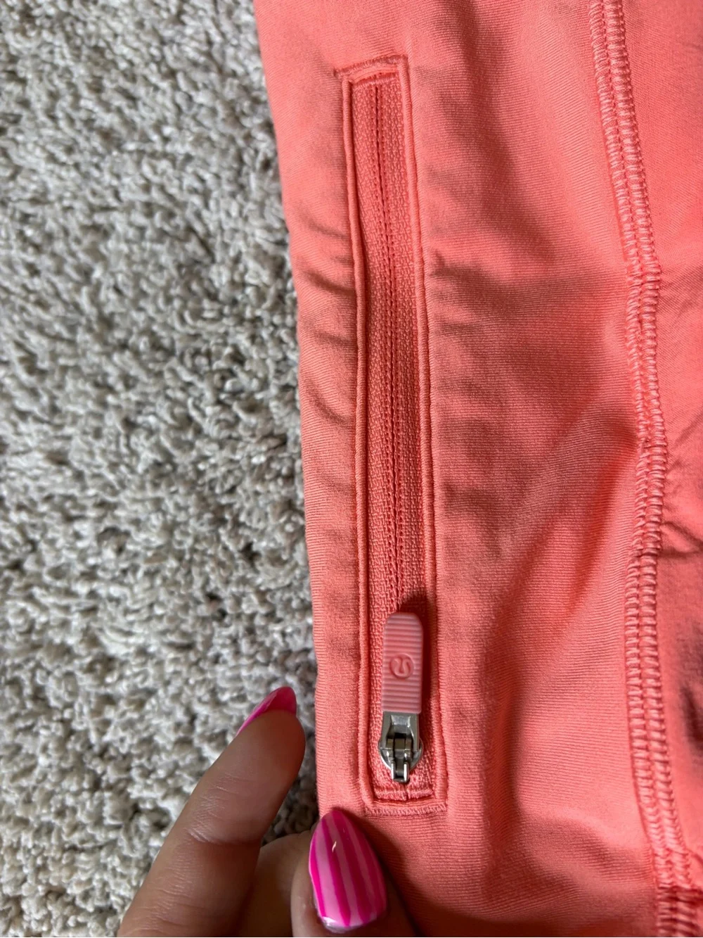 lululemon athletica coral performance skirt pace rival Mid-Rise skirt